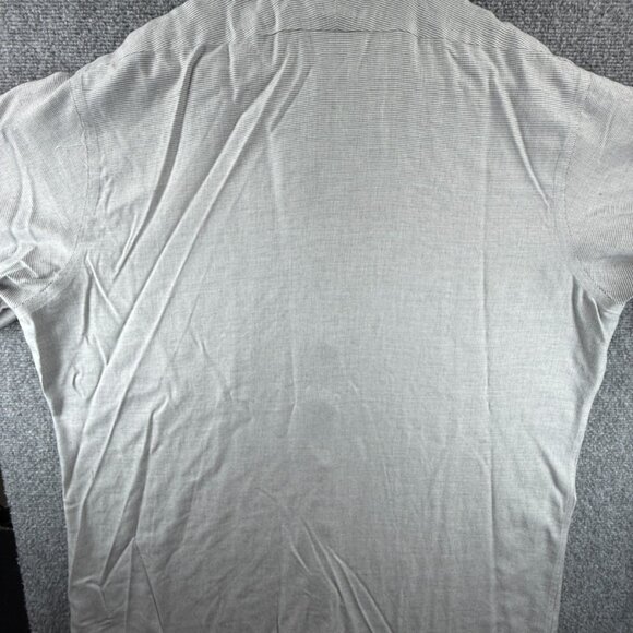 Brooks Brothers Regent Non-Iron 18 37 Check Cotton Gray Office Long Sleeve Shirt - Picture 14 of 14